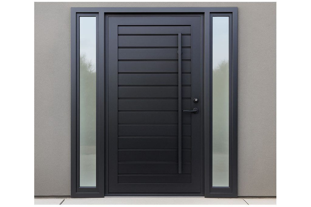 Nova Royal Series Wrought Iron Custom Exterior Door Style 243