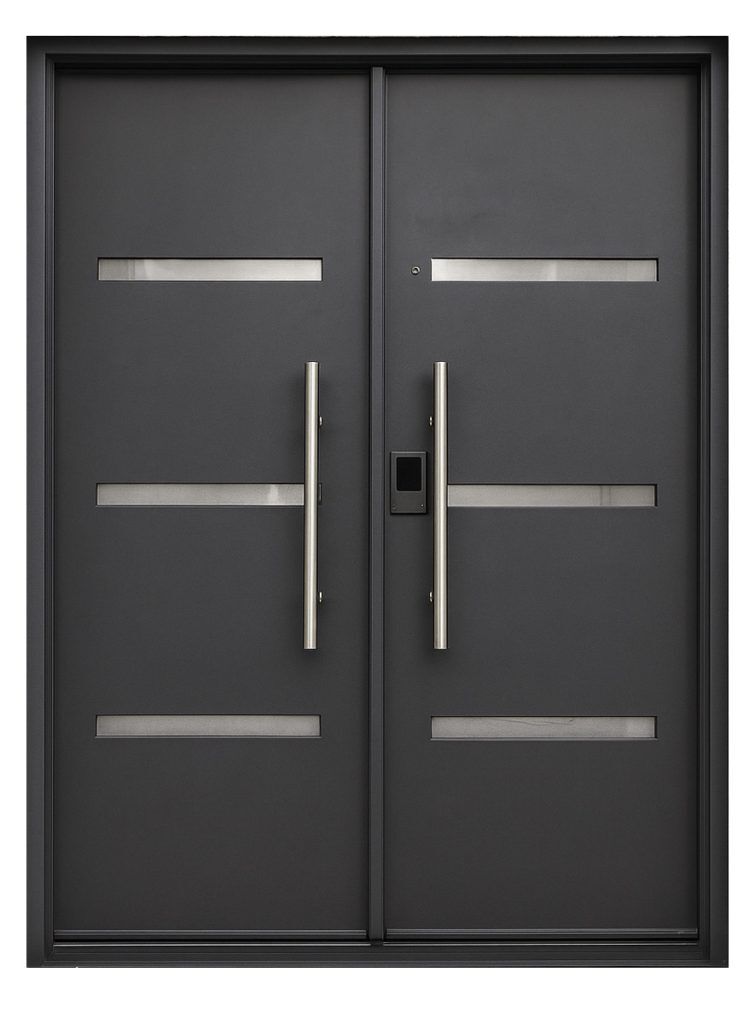 Nova Royal Series Wrought Iron Custom Exterior Door Style 250