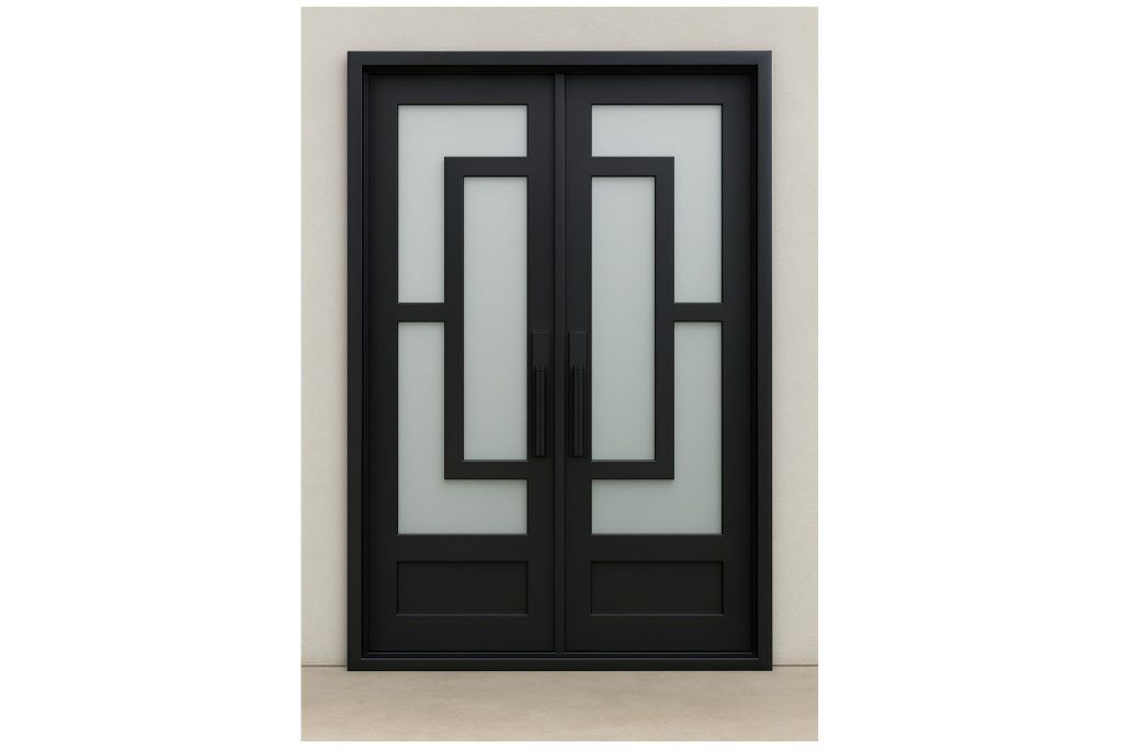 Nova Royal Series Wrought Iron Custom Exterior Door Style 264