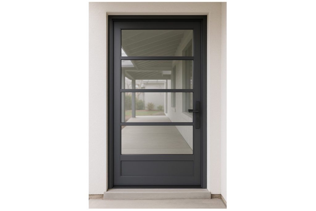 Nova Royal Series Wrought Iron Custom Exterior Door Style 269