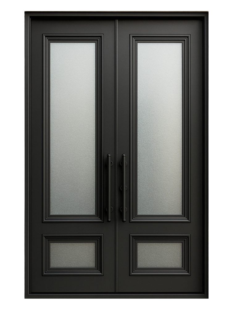 Nova Royal Series Wrought Iron Custom Exterior Door Style 272
