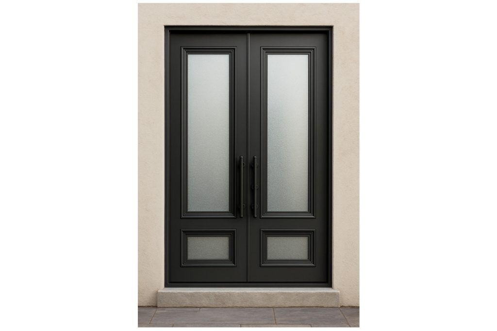 Nova Royal Series Wrought Iron Custom Exterior Door Style 272