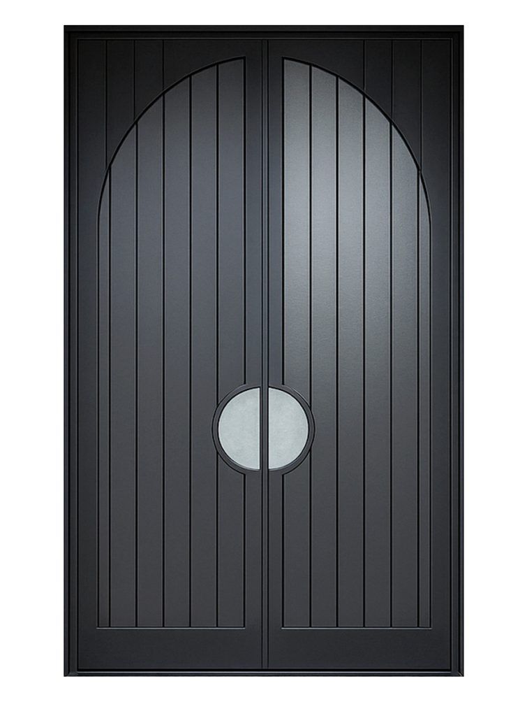 Nova Royal Series Wrought Iron Custom Exterior Door Style 274