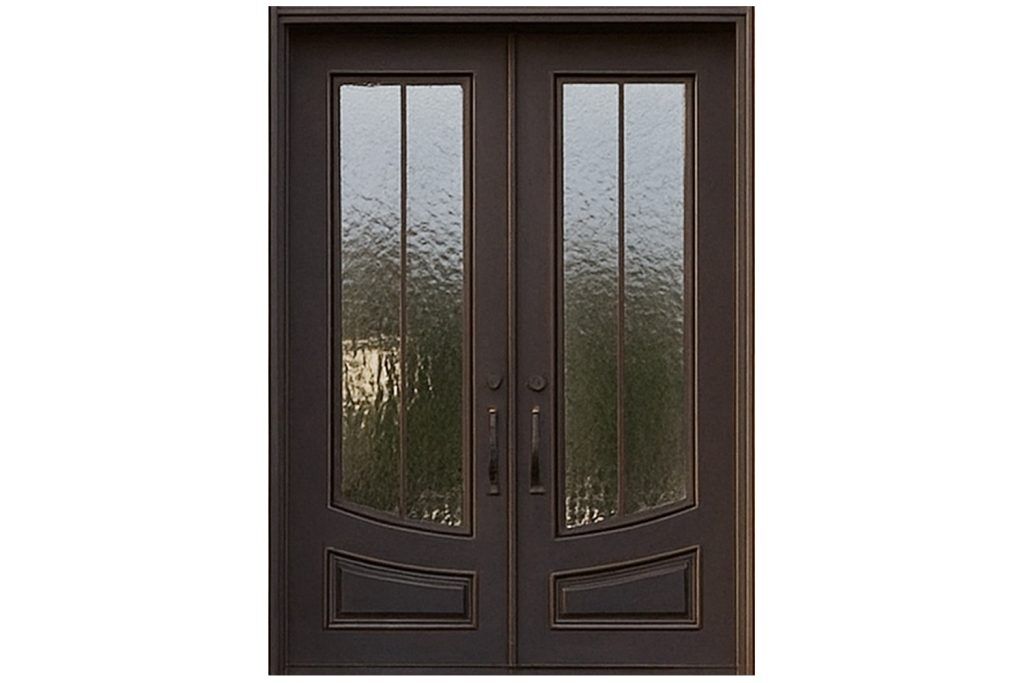 Nova Royal Series Wrought Iron Custom Exterior Door Style 275