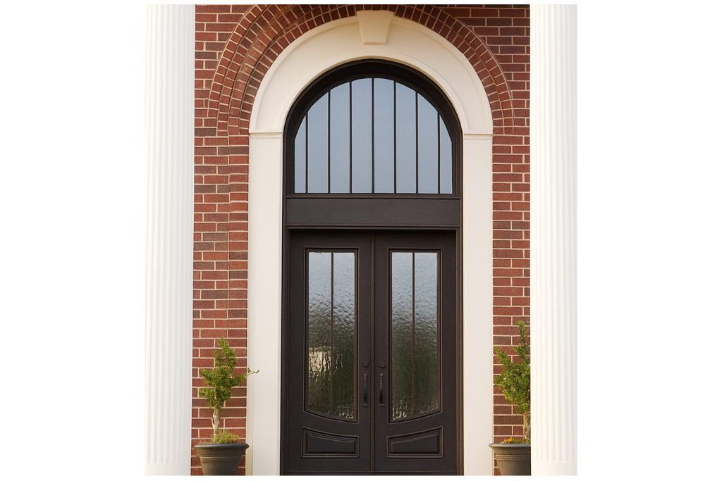 Nova Royal Series Wrought Iron Custom Exterior Door Style 275