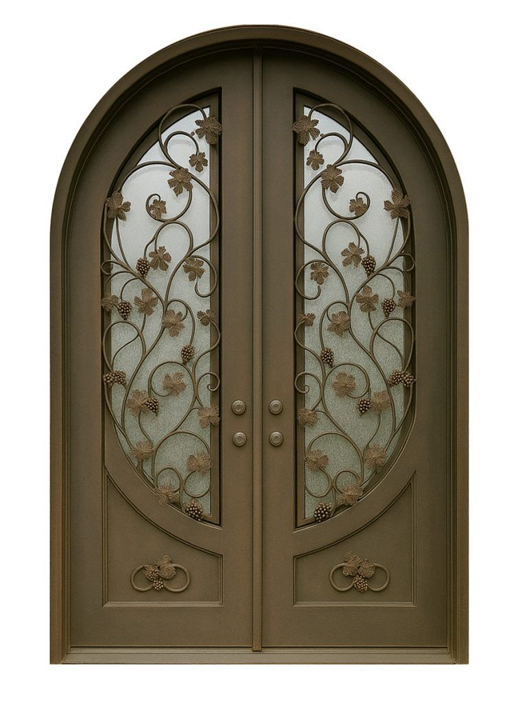 Nova Royal Series Wrought Iron Custom Exterior Door Style 279