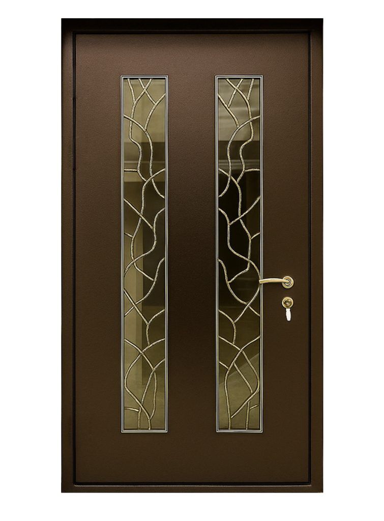 Nova Royal Series Wrought Iron Custom Exterior Door Style 307