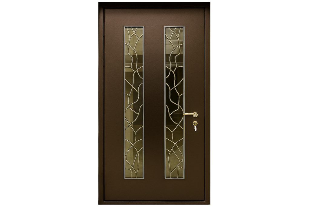 Nova Royal Series Wrought Iron Custom Exterior Door Style 307