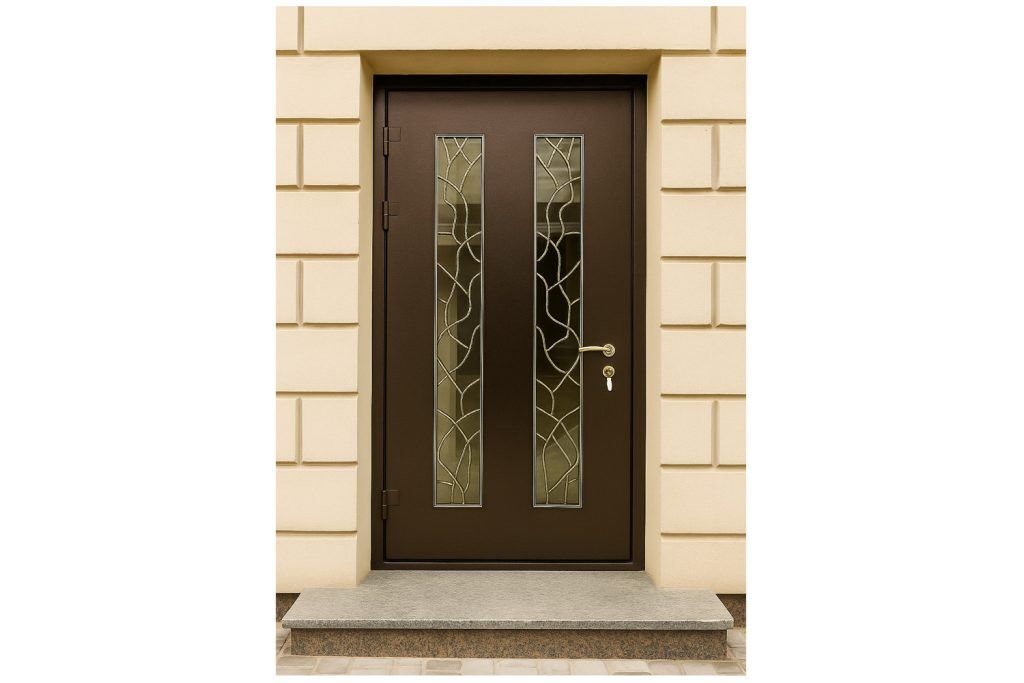 Nova Royal Series Wrought Iron Custom Exterior Door Style 307