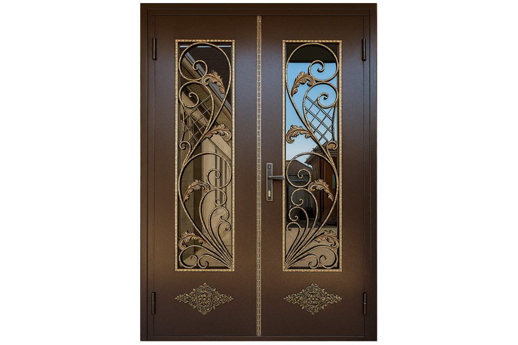 Nova Royal Series Wrought Iron Custom Exterior Door Style 327