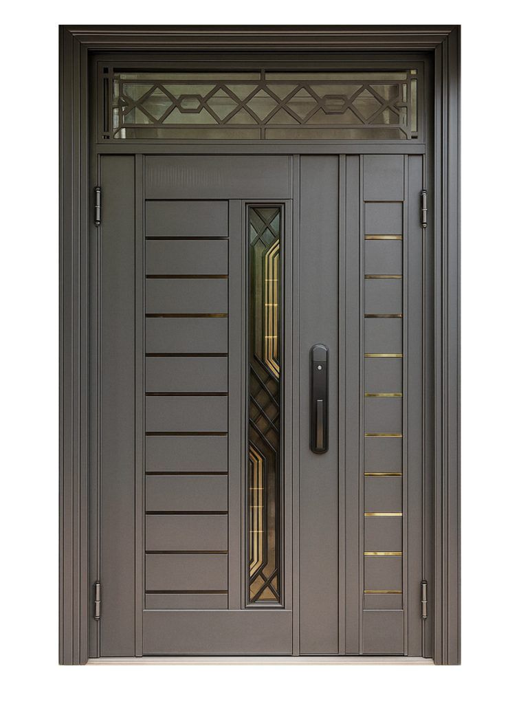 Nova Royal Series Wrought Iron Custom Exterior Door Style 343