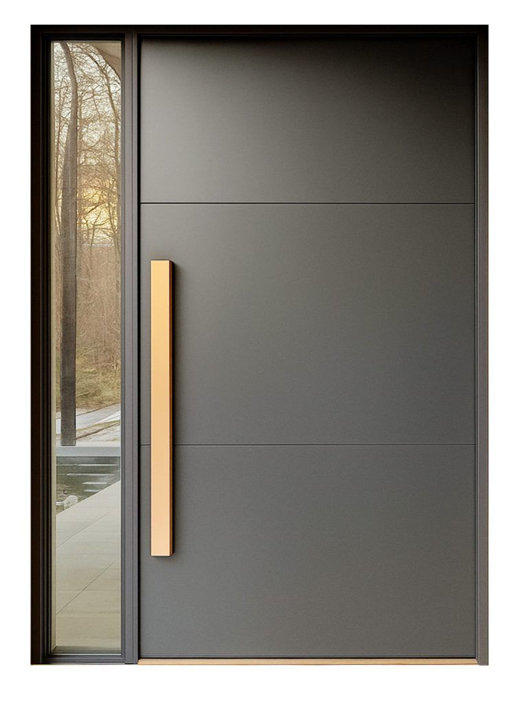 Nova Royal Series Wrought Iron Custom Exterior Door Style 344