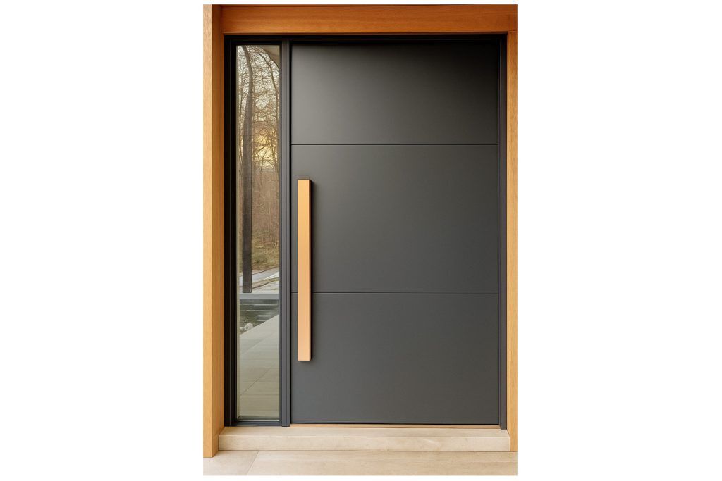 Nova Royal Series Wrought Iron Custom Exterior Door Style 344