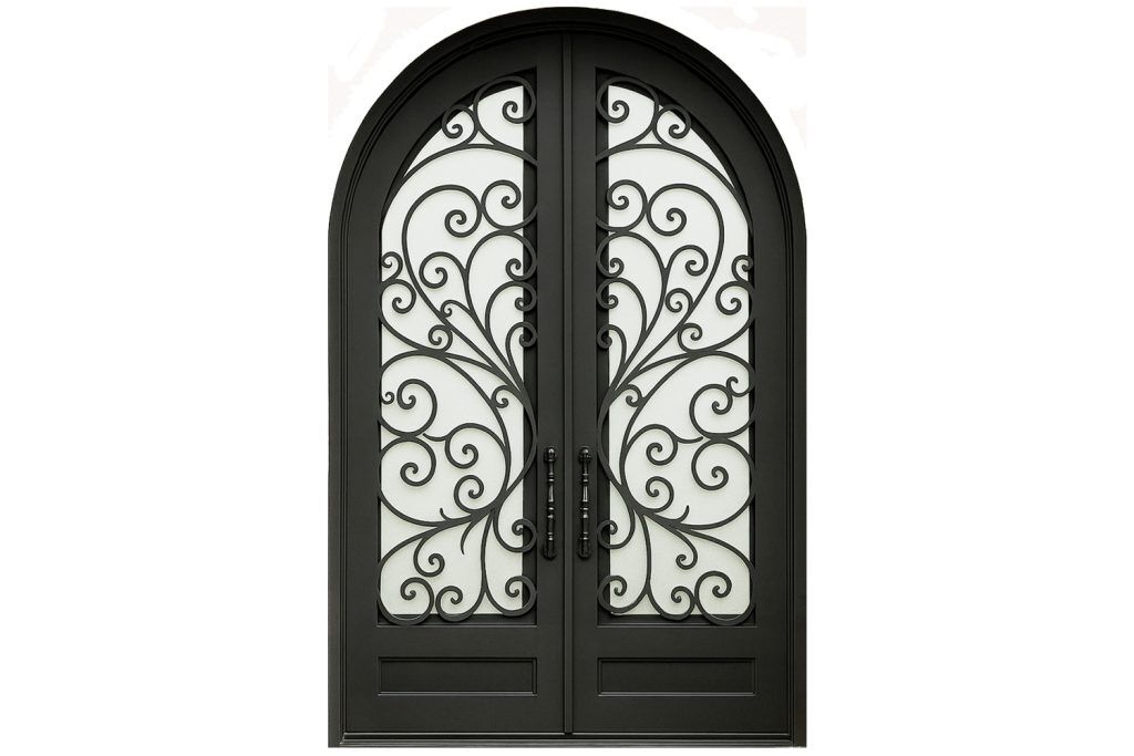 Nova Royal Series Wrought Iron Custom Exterior Door Style 360
