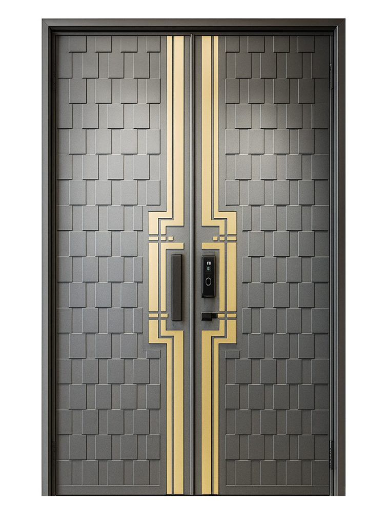 Nova Royal Series Wrought Iron Custom Exterior Door Style 362