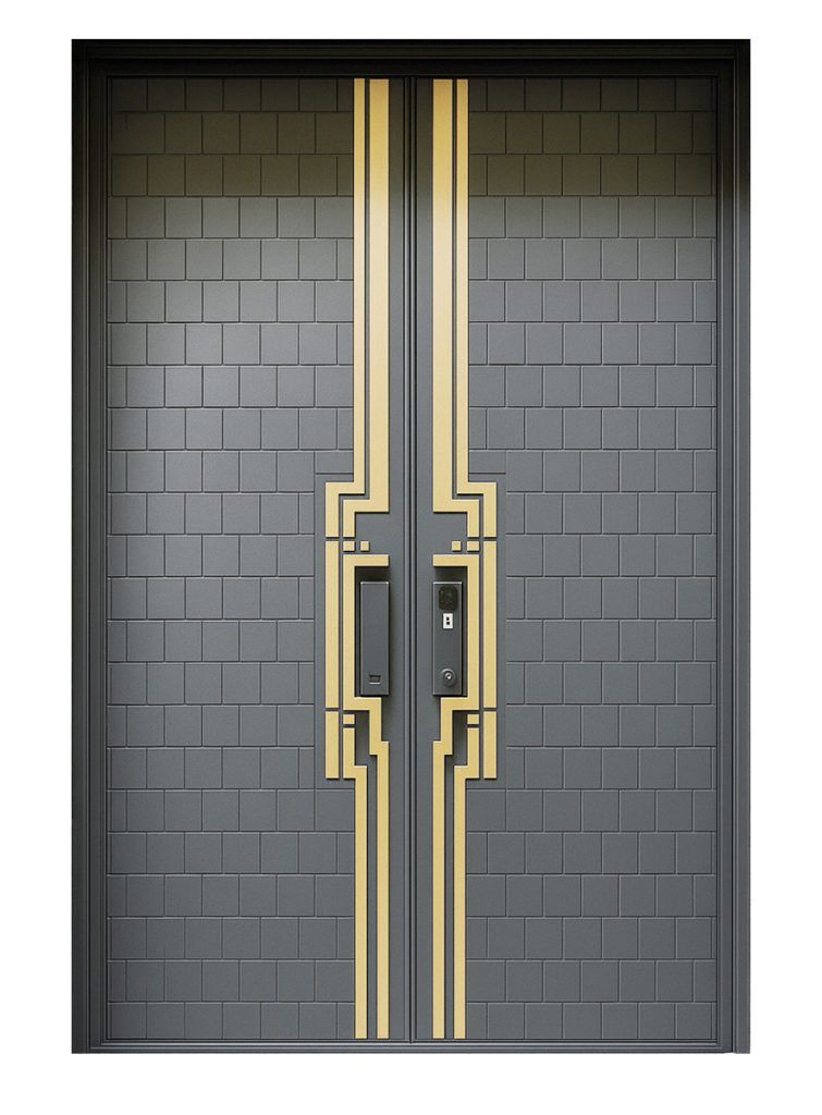 Nova Royal Series Wrought Iron Custom Exterior Door Style 363