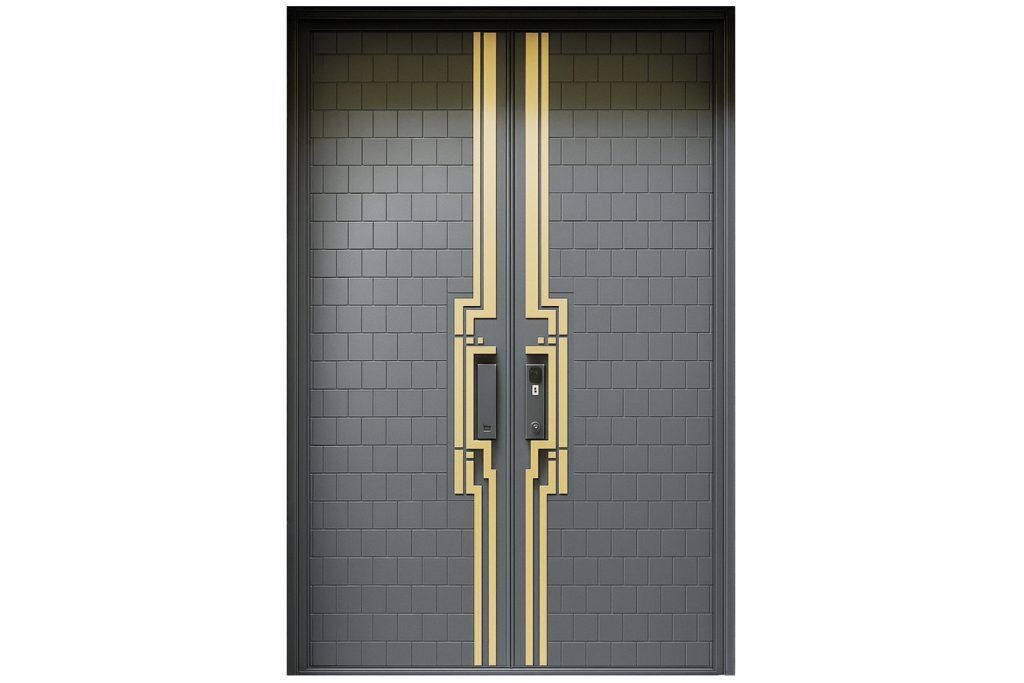 Nova Royal Series Wrought Iron Custom Exterior Door Style 363