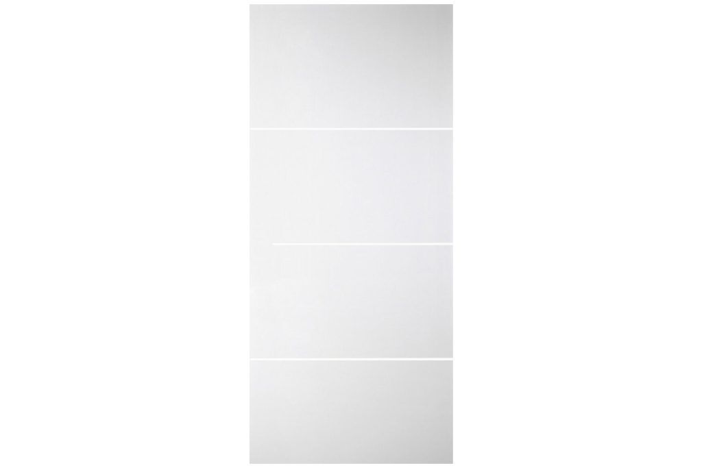 Nova Italia Flush 09 Alaskan White Laminate Interior Door - Slab
