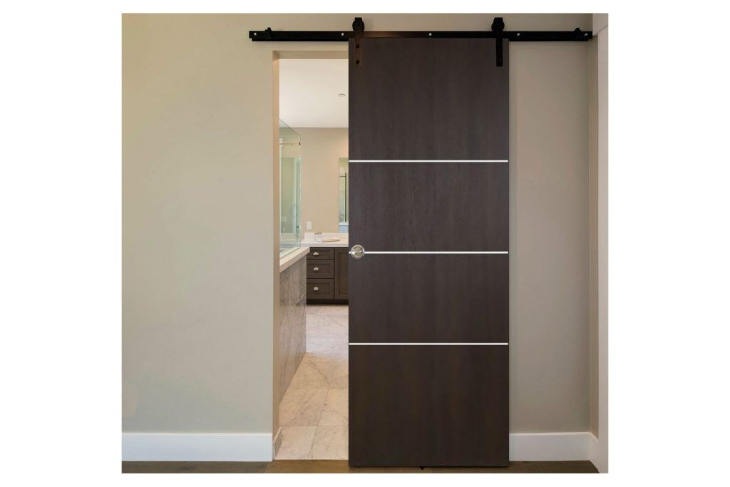 Nova Italia Flush 09 Premium Wenge Laminate Interior Door - Barn Door